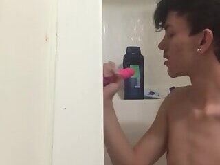 Hot Twink in the Bathroom